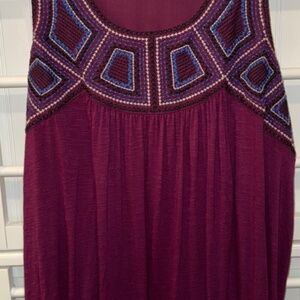 Love on a Hanger Women's Plus 3X Sleeveless Knit Baby Doll Top NWOT